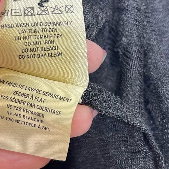 anthropologie Deletta Amanna Mock Neck Lace Top S - Picture 6 of 7